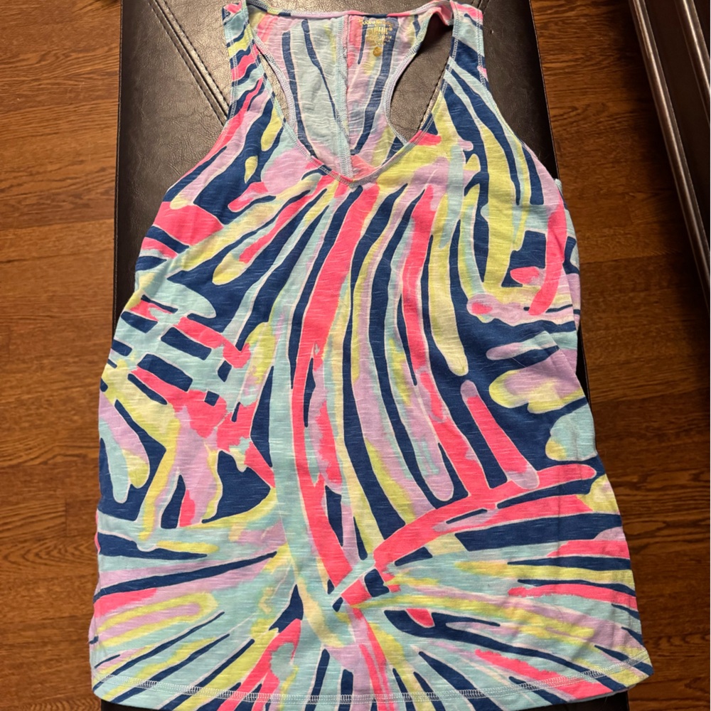 Lilly Pulitzer Luxletic Multicolor Tank Top
